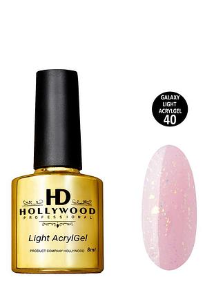 Рідкий акригель light acrygel 40 hd hollywood