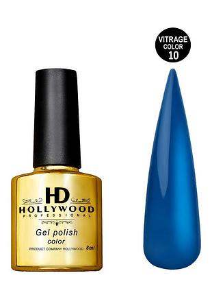 Витражный гель-лак 10 hd hollywood 8 мл