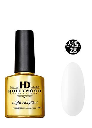 Рідкий акригель light acrygel 28 hd hollywood