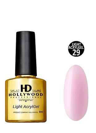 Рідкий акригель light acrygel 29 hd hollywood