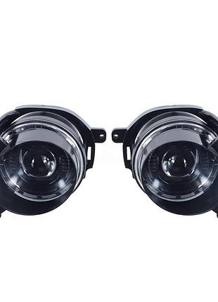 Протитуманні led фари для mitsubishi lancer x 2007-2012 45w 12-24v (комплект 2-шт)