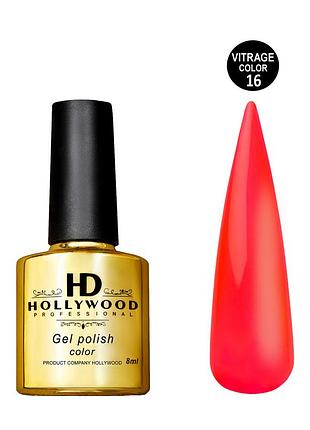 Витражный гель-лак 16 hd hollywood 8 мл