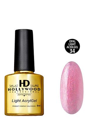 Жидкий акригель light acrygel 34 hd hollywood