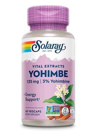 Экстракт коры йохимбе yohimbe bark extract - 60 caps для поддержки мужского здоровья