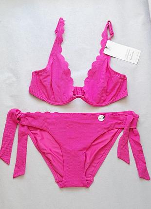 Купальник роздільний від hunkemoller в розмірі 75e (34d/e) / 75f (34ddd/f) / 80d (36d) плавки m