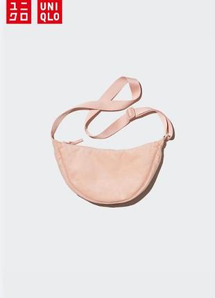 Вельветова сумка-бананка uniqlo
