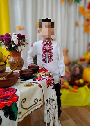 Вышиванка для мальчика 5-6 лет