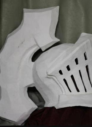 Шлем хавела скалы havel the rock helmet конструктор из картона papercraft паперкрафт игровой персонаж