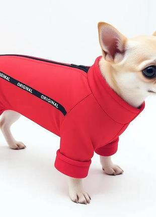Комбинезон для собак утепленный (флис) 25х40