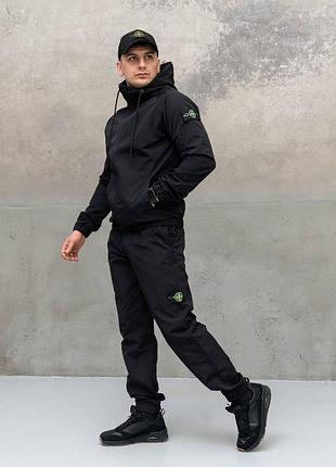 Спортивний костюм плащівка stone island весна літо