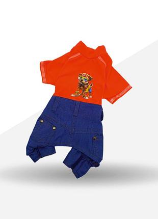 Комбинезон для собаки чарли 25*40