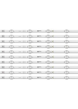 Led підсвітка tv lb6507m v0 65h6570f 65h6510g h65b7100 10шт. original
