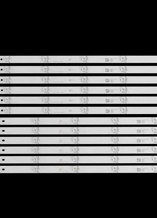 Led підсвітка tv 55“ jl.d550c1235-140bl-f jl.d550c1235-140br-f tql-55fhdpr003 lc546pu1l01 12шт.