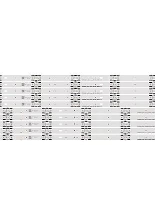 Led підсвітка tv 50" svh500a62_rev02_10wicop_ubh+silk_160823 svh500a63-rev03-10wicop-ubh+silk_161228 10шт.