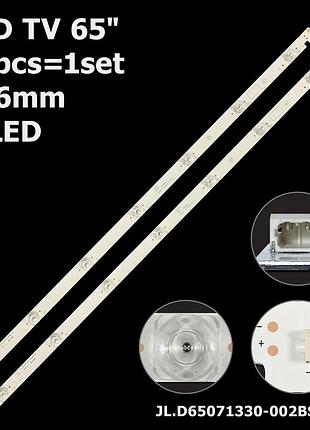 Led підсвітка tv 65" 65a5u 65f9 jl.d65071330-002bs-m lb-c650u17-e1-l-jf 10шт.
