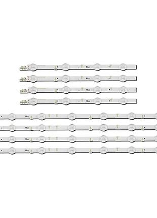 Led підсвітка samsung tv 43" v5df-430dca-r1 v5df-430dcb-r1 s_5j55_43_fl l7/r4 rev1.1 bn96-36336a 8шт.