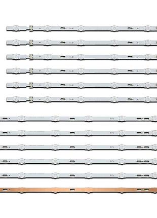 Led підсвітка samsung tv 55" v5df-550dca-r2 v5df-550dcb-r2 s-5j63-55-fl bn96-34787a bn96-34788a 12шт.