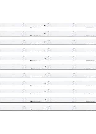 Led підсвітка tv 50" hisense: led50k220, led50ec290n, 50k220, ledn50d36p, led50k188 11шт.