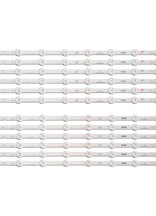 Led підсвітка lg tv 60" v14 sdrt rev1.2 6 l1/2r1/r2-type 6920l-0500a 6920l-0501a 6920l-0502a 6920l-0503a 12шт.