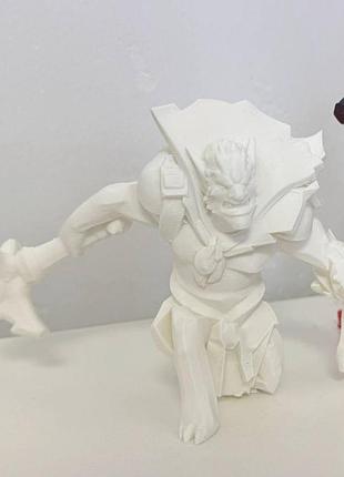 🧙‍♂️ фигурка lion dota 2 | 15×20 см | pla | на подставке не раскрашенный