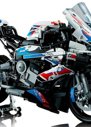 Конструктор мотоцикла bmw m1000rr (масштаб 1:5) — 1920 деталей (42130) technic фірмова коробка