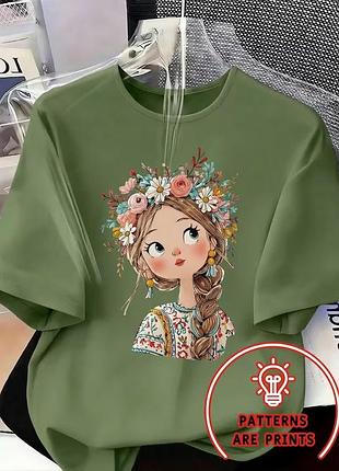 Женская футболка 6 цветов