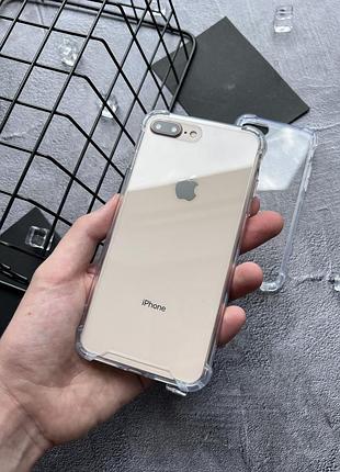 Прозрачный чехол clear case для iphone iphone 7 plus/8 plus 4