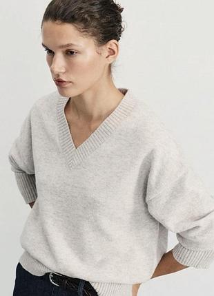 Классный свитер oversize (100% шерсть) 7