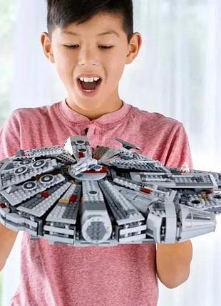 🚀 конструктор starwars millennium falcon 75105 4