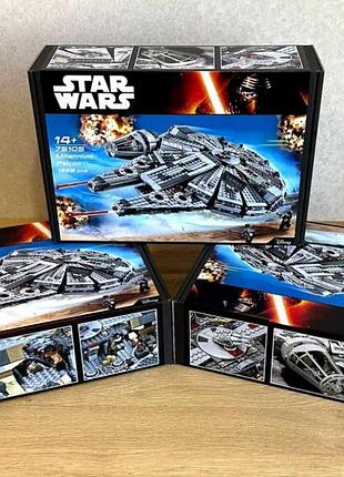 🚀 конструктор starwars millennium falcon 75105 8