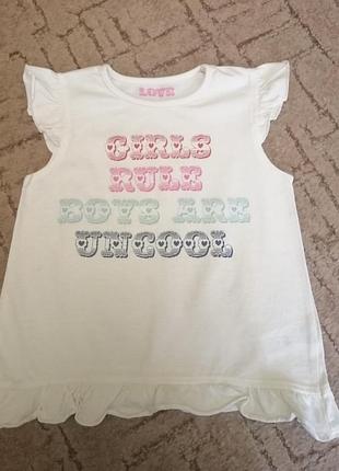 Футболка mothercare на 3-4 роки
