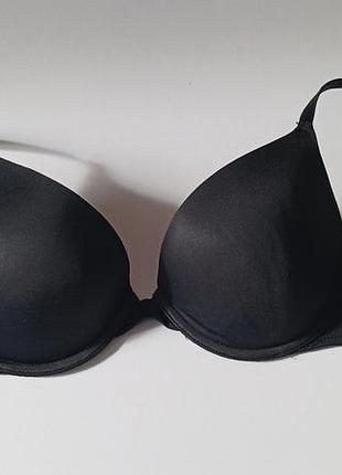 Базовый черный бюстгальтер бренда victoria’s secret на чашку d70