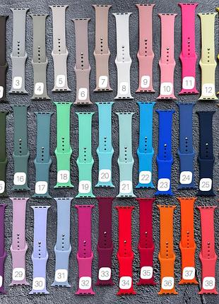 Силиконовый ремешок для apple watch 42/44/45/46/49 мм — m/l (длина 23 см) 22