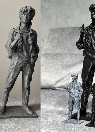 Фигурка виктора цоя (группа «кино») 🎸 12см (возможно индивидуальное изготовление)