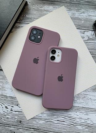 Силиконовый чехол silicone case для iphone 15 pro , бесшовный, с закрытым низом —63 blueberry