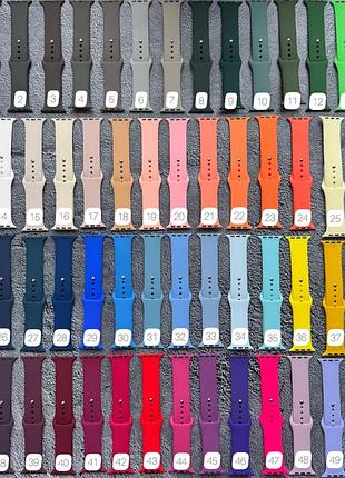 Силиконовый ремешок для apple watch 38/40/41 мм — m/l (длина 23 см) 26