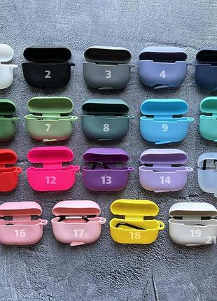 Чехол silicone case new for airpods pro - 21. рожевий ультра