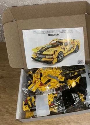 ‼️конструктор chevrolet camaro bumblebee —451 деталь‼️ 3