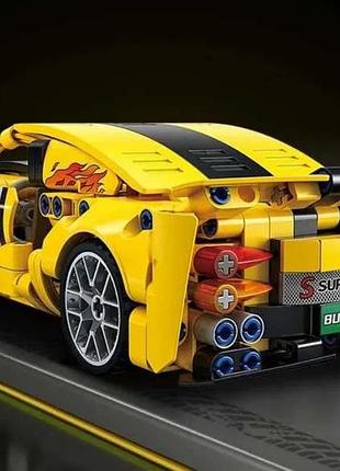 ‼️конструктор chevrolet camaro bumblebee —451 деталь‼️ 4