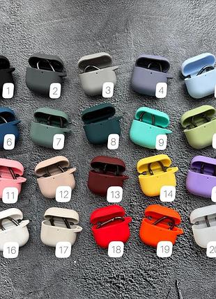 Чехол silicone case new for airpods 4 - 12.pink sand