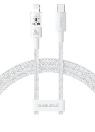 🔌 кабель baseus gem fast-charging data cable type-c to lightning 20w 2м — швидка зарядка та передача даних 3