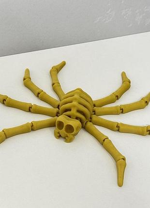 🕷️ разноцветные яркие пауки-антистресс (подвижные лапки, 20 см) светло-коричневый