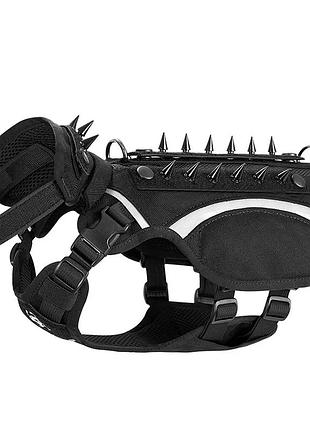 Тактична шлея onetigris із системою molle та світловідбивними елементами xs