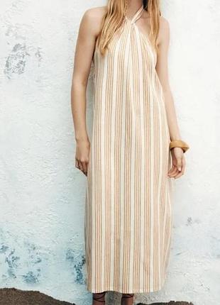 Сукня zara з відкритою спиною