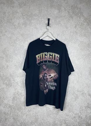 Чоловіча футболка оверсайз the notorious b.i.g. (biggie smalls) в гарному стані, оригінал l-xl