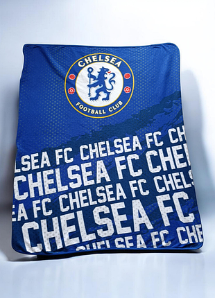 Футбольный плед для болельщиков fc chelsea