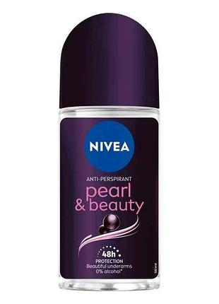 Антиперспирант роликовый 50мл красота перлин премиальный парфюм тм nivea