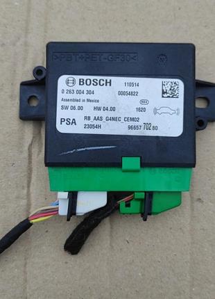 Pdc модуль управления парковками citroen c4 ii ds4, peugeot 208 508 0263004304 9665770280