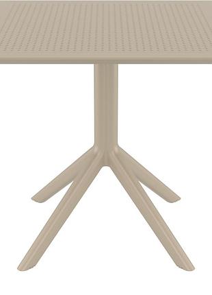 Стол siesta sky table 80 taupe