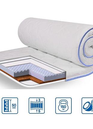 Топпер eurosleep cocos massage - 1400х2000